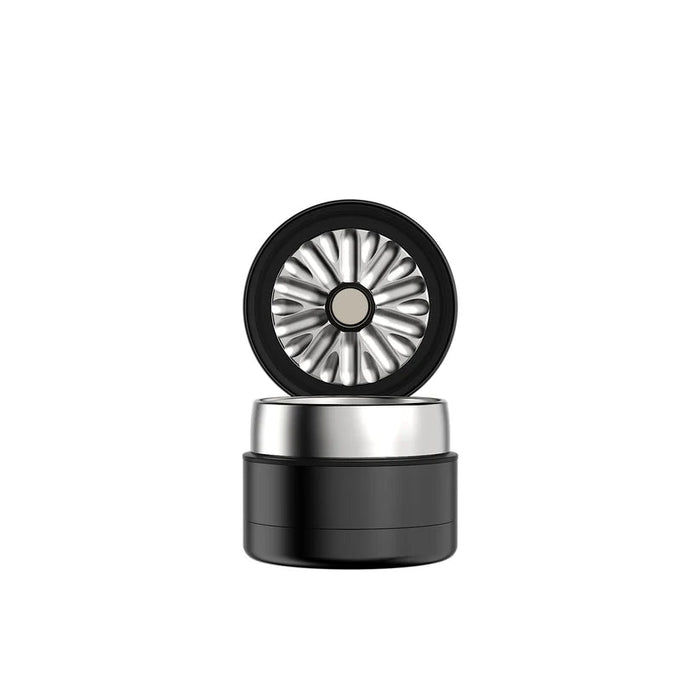 Flower Mill Next Gen Premium 2.5" Stainless Series - Black - VIR Wholesale