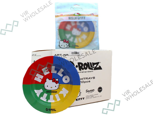 G - Rollz Ashtrays - Hello Kitty Assorted Designs (Full Box Of 10) - VIR Wholesale