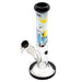 G-Rollz Banksy’s Graffiti Bulletproof Dove Straight Bong White 35cm Ø50mm SG29.2mm – Ice Catcher & Chillum - VIR Wholesale