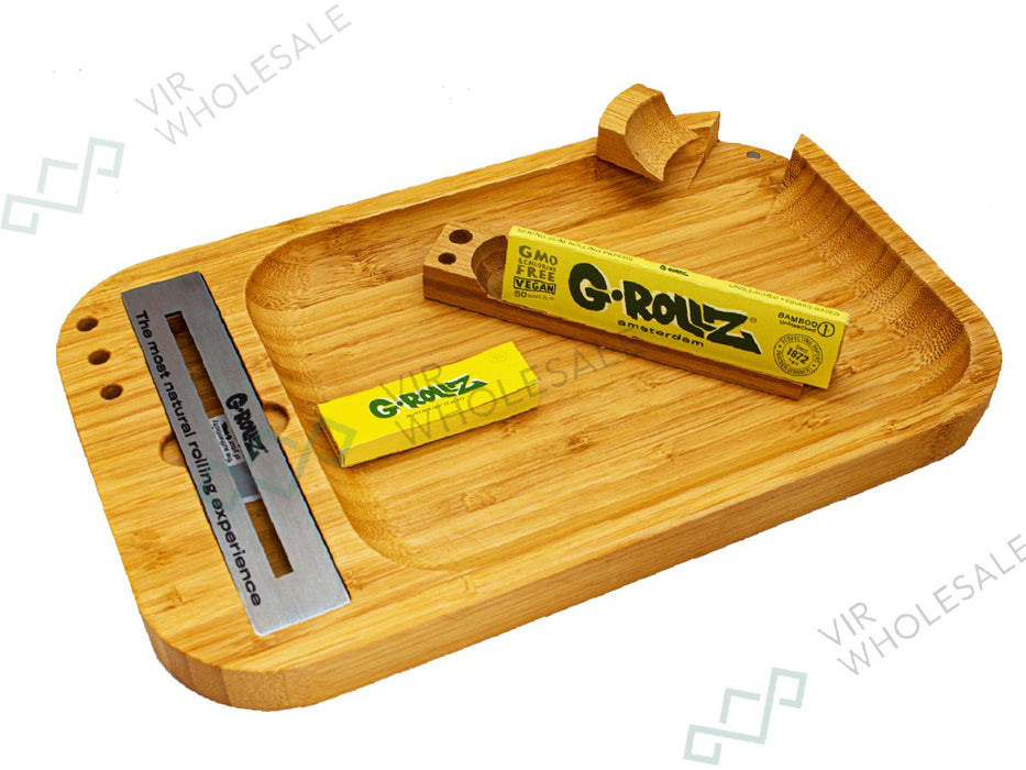 G - Rollz | Big Bamboo Tray 28x17cm - VIR Wholesale