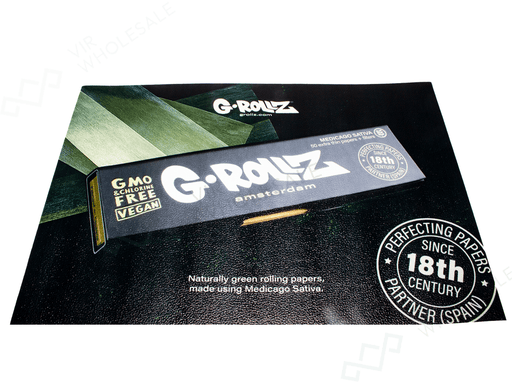 G - ROLLZ Counter Mat – Black - VIR Wholesale