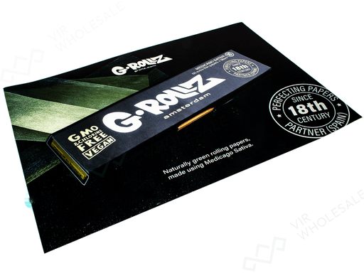 G - ROLLZ Counter Mat – Black - VIR Wholesale