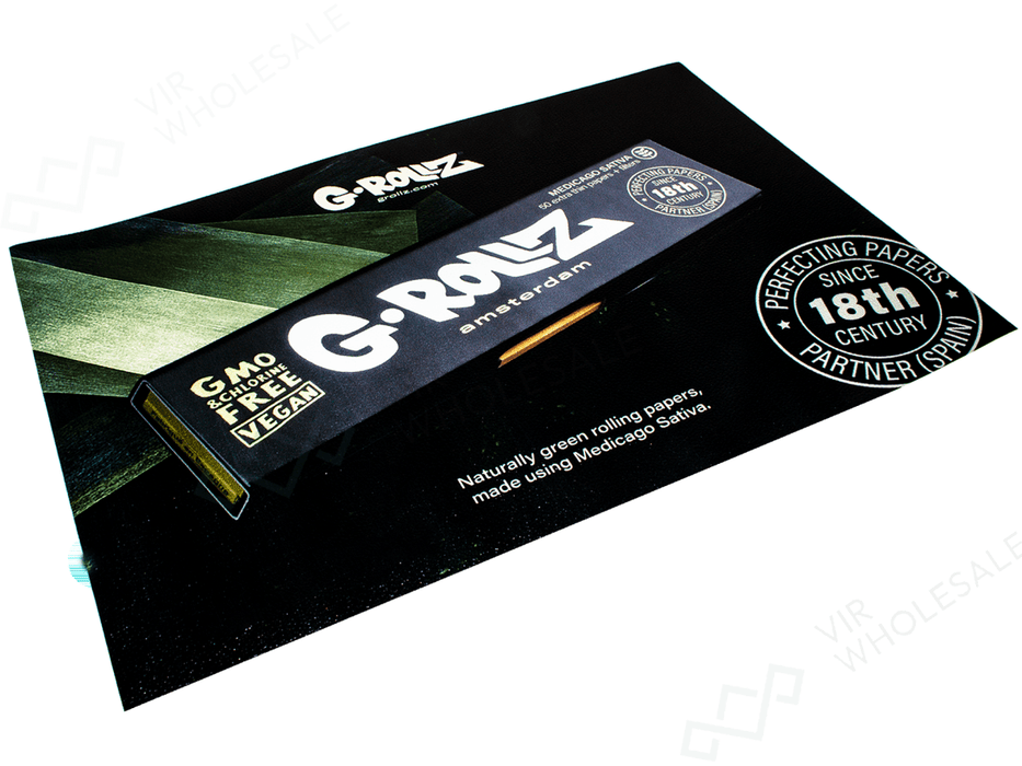 G - ROLLZ Counter Mat – Black - VIR Wholesale