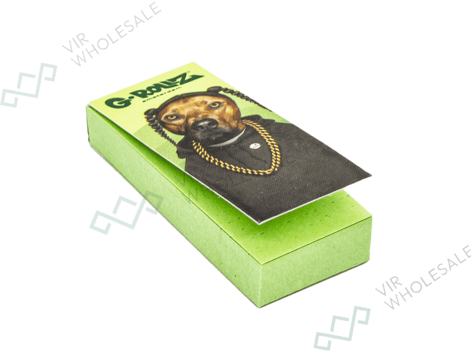 G - ROLLZ Pets Rock Wide Filter Tips (Green) - VIR Wholesale