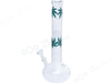 Glass Bong - Classic Leaf 13” Straight - VIR Wholesale
