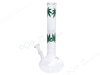Glass Bong - Classic Leaf 13” Straight - VIR Wholesale