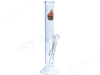 Glass Bong - Fire Leaf 13” Straight - VIR Wholesale