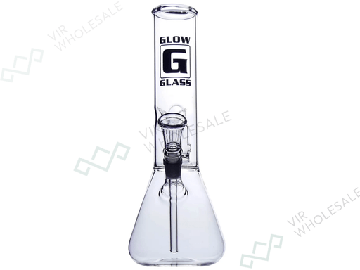 Glow Glass Biker Glass Bong – Model 2649, 28 cm, 14.5 mm, 50 mm - VIR Wholesale