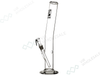 Glow Glass Curved Cylindrical Bong – Model 675, 42 cm, 18.8 mm Joint, Ø 50 mm - VIR Wholesale