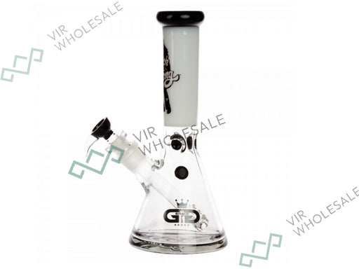Grace Glass | Cheech & Chong - Beaker Bong White H:32cm - Ø:50mm - SG:29.2mm - VIR Wholesale