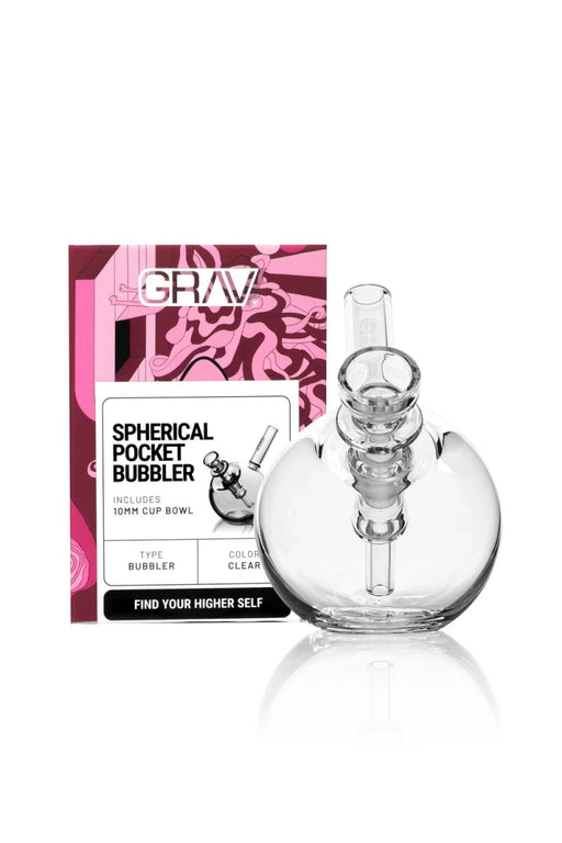 GRAV® Spherical Pocket Bubbler – Assorted Colours (Colours May Vary) - VIR Wholesale