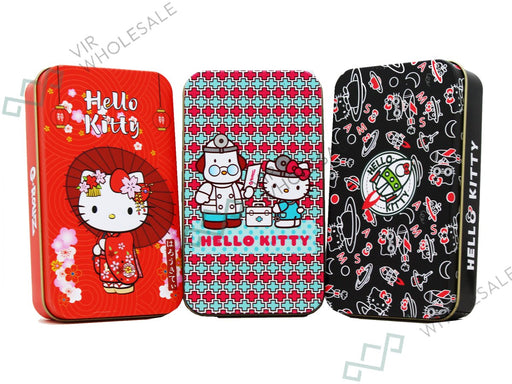 GROLLZ | Hello Kitty Storage Tins - 15 Per Box - 3 Designs - VIR Wholesale