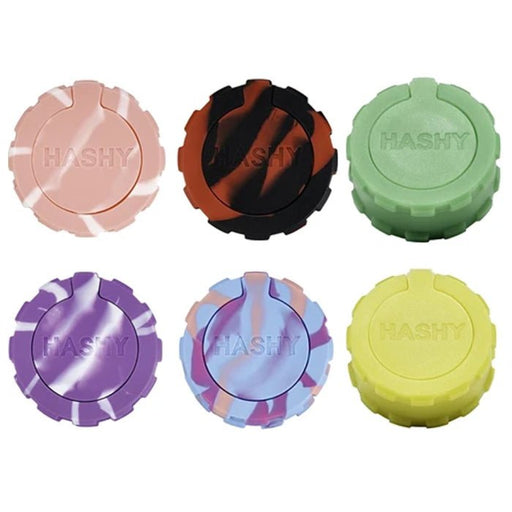 Hashy Grinder Silicone Grinder – Singles / 24 Pack - VIR Wholesale