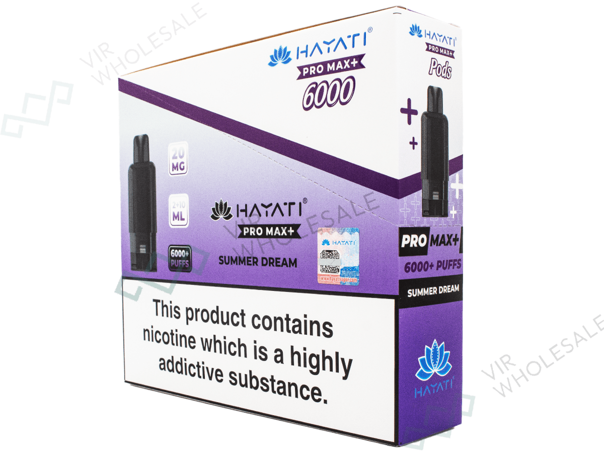 Hayati Pro Max Refill Pods – 6000 Puffs