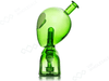 Hemper Alien Head XL Glass Green Large Bong 6" - VIR Wholesale