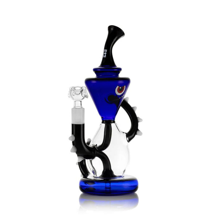 Hemper Candy Monster XL Recycler Bong Blue - VIR Wholesale