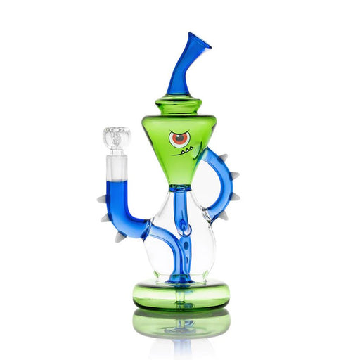 Hemper Candy Monster XL Recycler Bong Green - VIR Wholesale