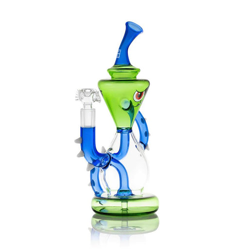 Hemper Candy Monster XL Recycler Bong Green - VIR Wholesale