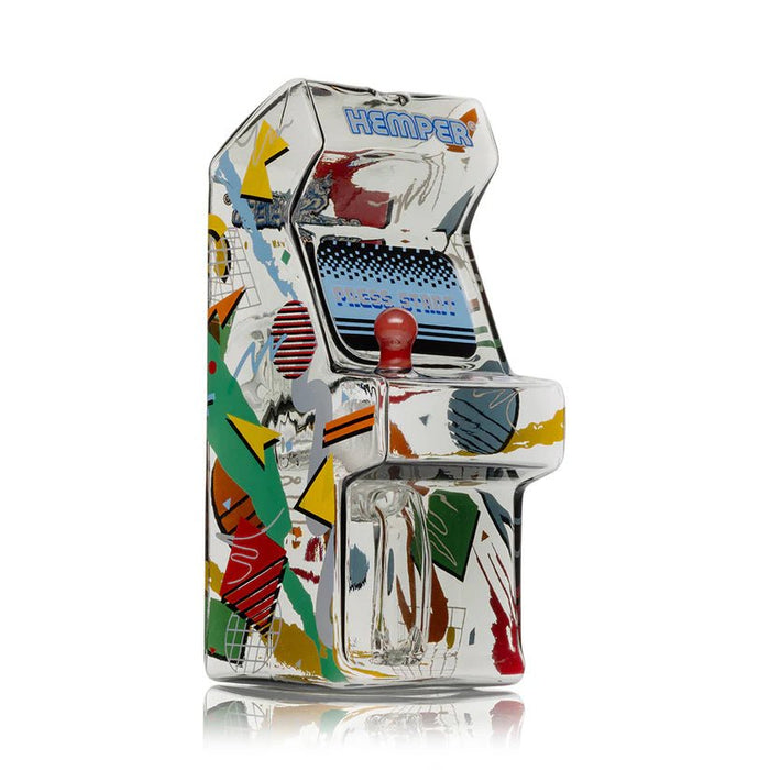 Hemper Totally Rad Arcade Glass Bong 5 inch - VIR Wholesale