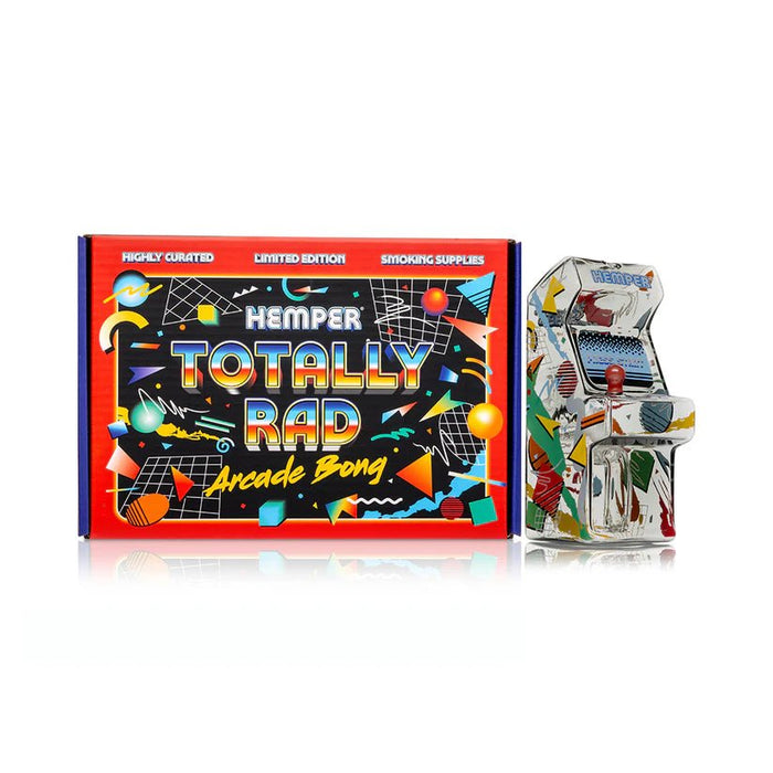 Hemper Totally Rad Arcade Glass Bong 5 inch - VIR Wholesale