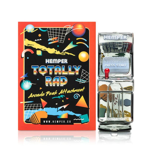 HEMPER Totally Rad Arcade Puffco Peak Attachment (Approx. 5.5" Height) - VIR Wholesale