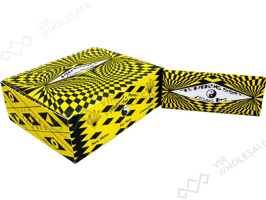 Highland Cosmic Papers + Tips – 24 per Box - VIR Wholesale