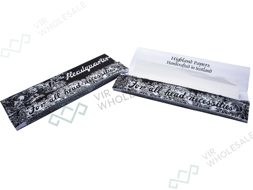 Highland Headquarters Papers + Tips – 24 per Box - VIR Wholesale