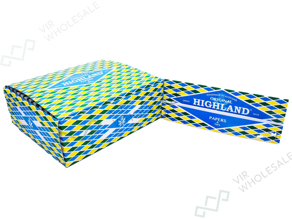 Highland Original Papers + Tips – 24 per Box