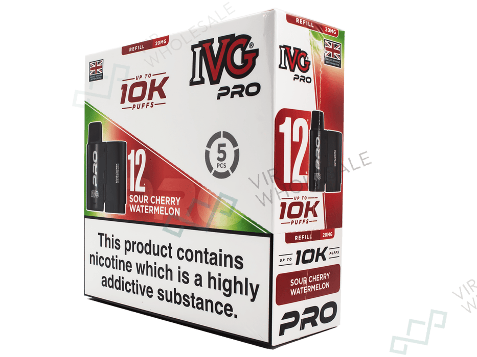 IVG Pro Prefilled Replacement Pods - 5 Pack (Compliant After June 2025) - VIR Wholesale