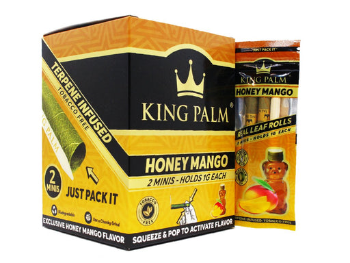 KING PALM 2 Mini Rolls - Honey Mango - VIR Wholesale