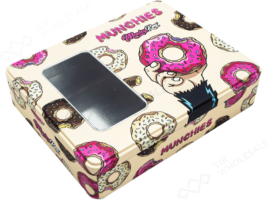 Large Metal Storage Boxes – Monkey King Designs (design may vary) - VIR Wholesale