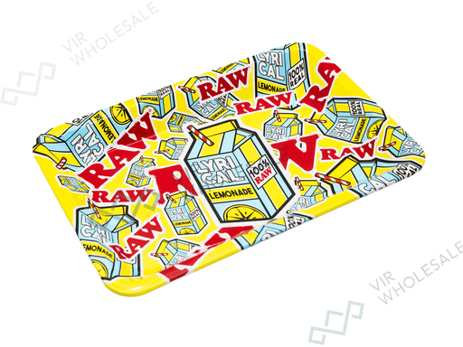 Lyical Lemonade X RAW Rolling Tray - Mini - VIR Wholesale