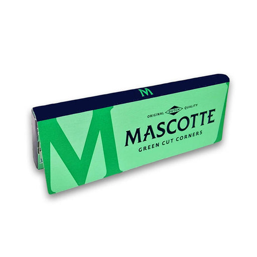 MASCOTTE GREEN CUT CORNERS PAPERS - 50 PACK - VIR Wholesale