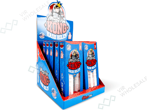 Monkey King Kong Tubes: Hash Holes – 3x Organic Pre - Rolled Tubes (10 Pack) - VIR Wholesale