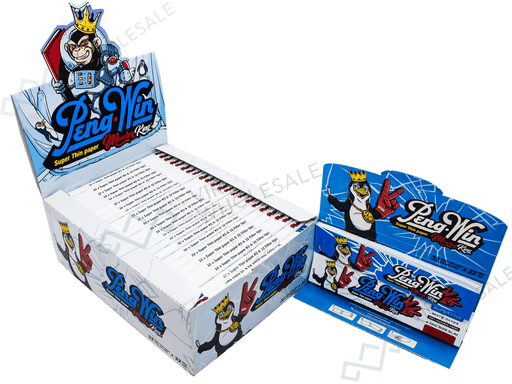 Monkey King “PengWin” Rolling Papers – Full Box – 32 Tips & Papers - VIR Wholesale