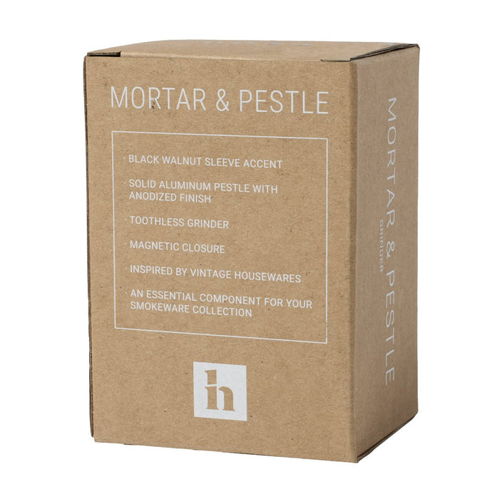 Mortar & Pestle Grinder – Walnut - VIR Wholesale
