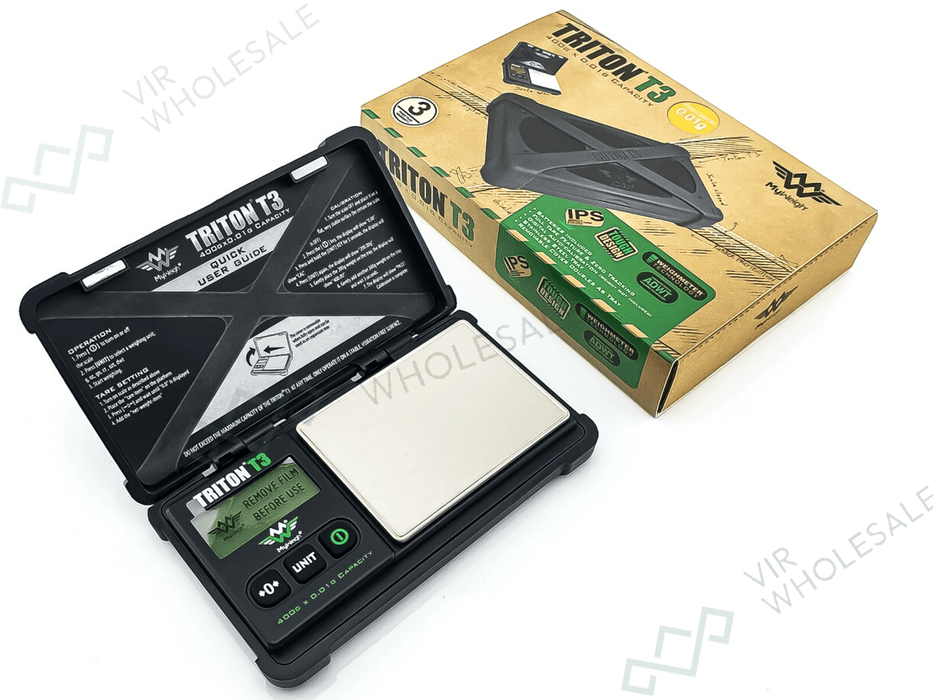 My Weigh Triton T3-400 - Digital vekt med 0,01g deling - Natur og Fritid My Weigh Triton T3-400 - Digital vekt med 0,01g deling - Natur og Fritid