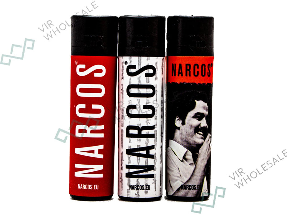 Narcos Lighters Display (30 - Pack) - Design 1 - VIR Wholesale