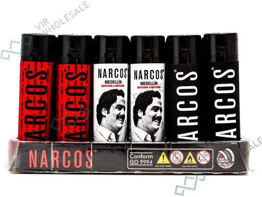 Narcos Lighters Display (30 - Pack) - Design 2 - VIR Wholesale