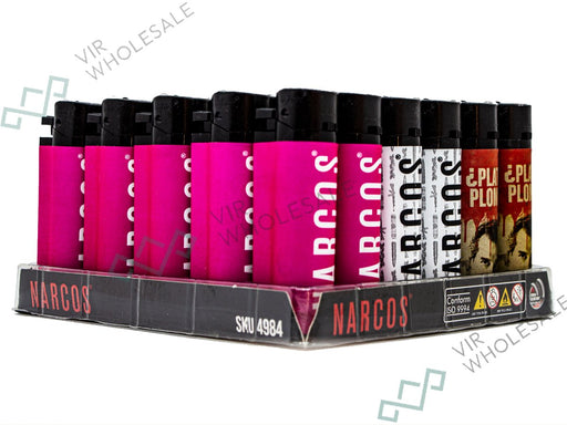 Narcos Lighters Display (30 - Pack) - Design 3 - VIR Wholesale