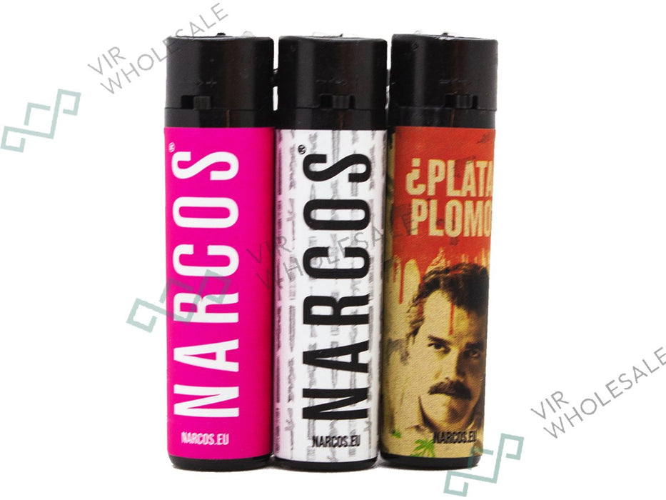 Narcos Lighters Display (30 - Pack) - Design 3 - VIR Wholesale