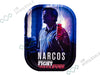 Narcos Small Rolling Tray - Blue - VIR Wholesale