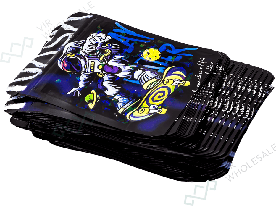 NASA (3.5g) Mylar Bags – (Pack of 50) - VIR Wholesale