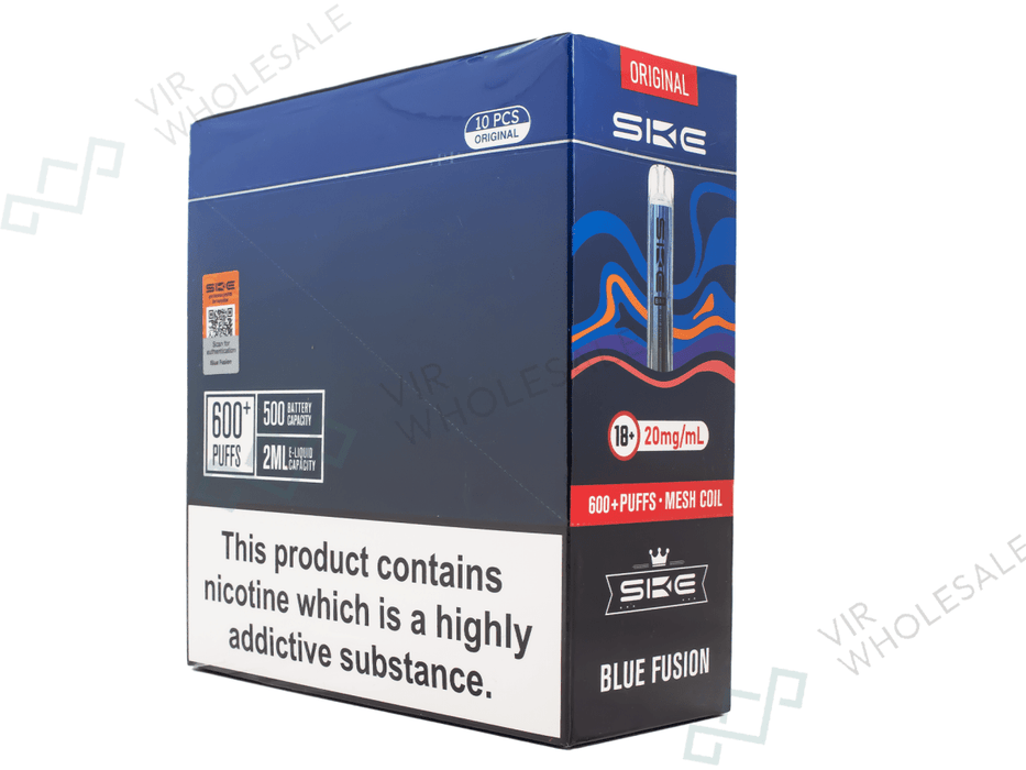 New SKE Crystal Bar Pod Kit - Compliant After June (2025) - 10 Per Box - VIR Wholesale