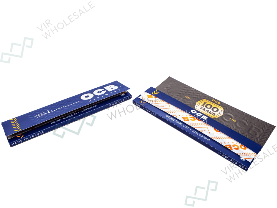 OCB Ultimate King Size Slim – (50 Booklets) - VIR Wholesale