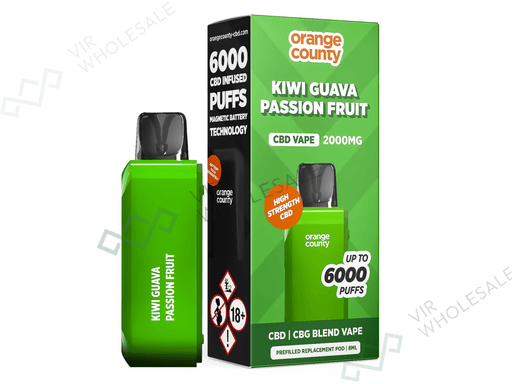 Orange County CBD 2000mg Refill Pod – Broad Spectrum CBD (Single Unit) - VIR Wholesale