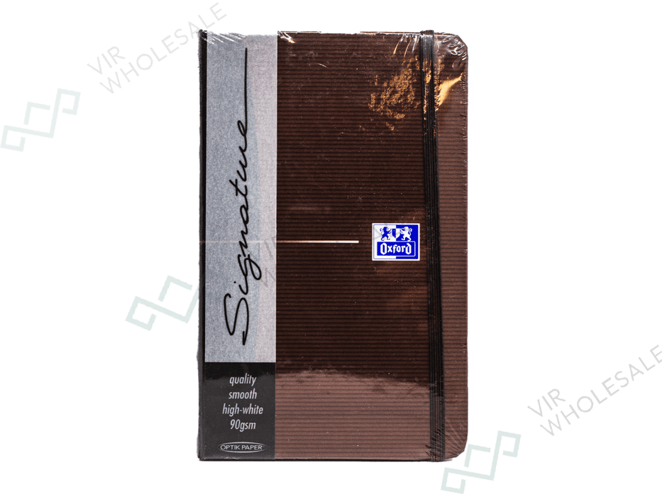 Oxford Signature Diary - Assorted Colours, Smooth High - Quality Paper (90gsm) - VIR Wholesale