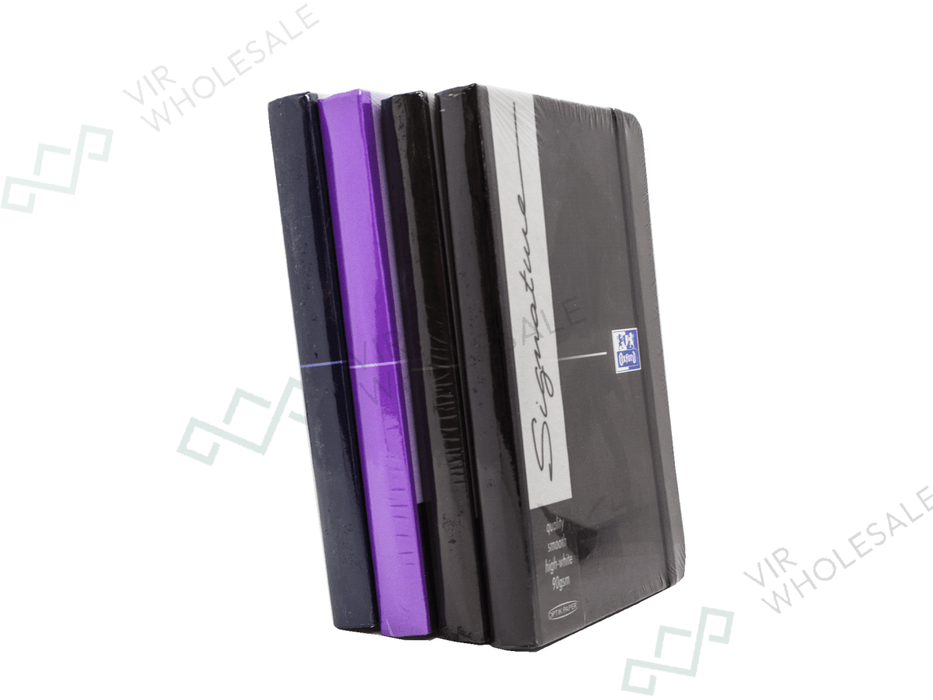 Oxford Signature Diary - Assorted Colours, Smooth High - Quality Paper (90gsm) - VIR Wholesale