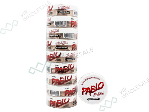 Pablo Nicopods - 30mg Nicotine Per Pouch - 20 Pouches Per Can - 10 Cans Per Pack - VIR Wholesale