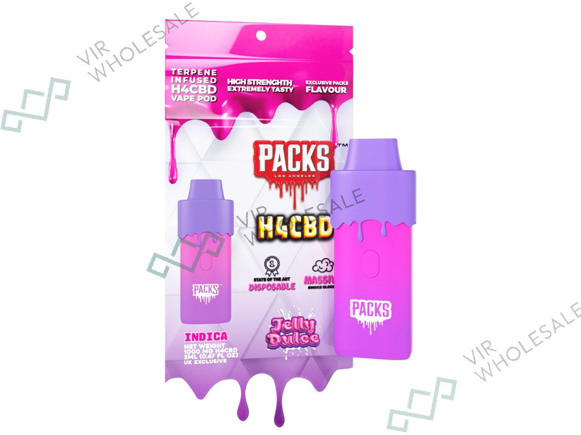 Packs By Packwoods H4CBD Disposable Vape 2ml/1000mg — VIR Wholesale